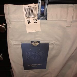 Dockers classic fit khakis